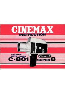 Cinemax C 801 manual. Camera Instructions.